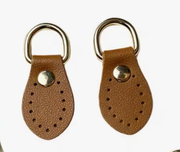 Ganci per tracolla in pelle sintetica set da 2