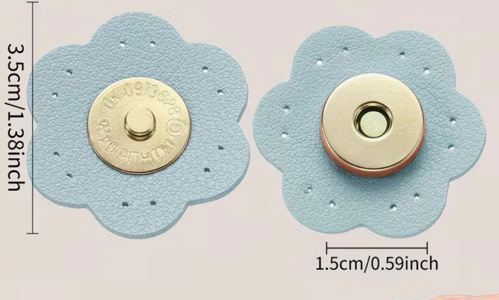Bottoni a scatto con chiusura magnetica
