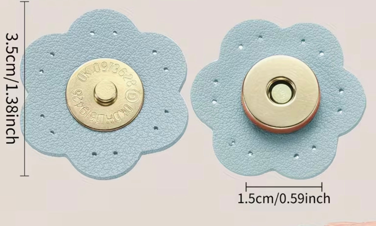 Bottoni a scatto con chiusura magnetica