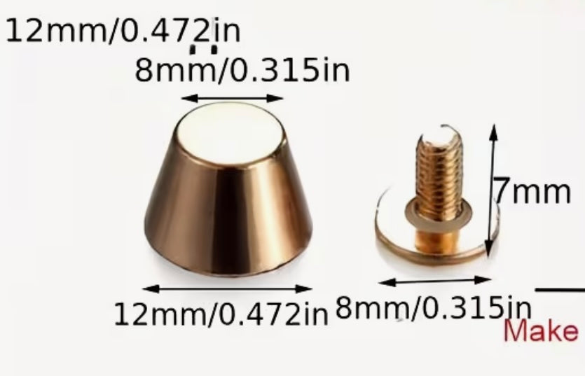 Set da 4 piedini per borse