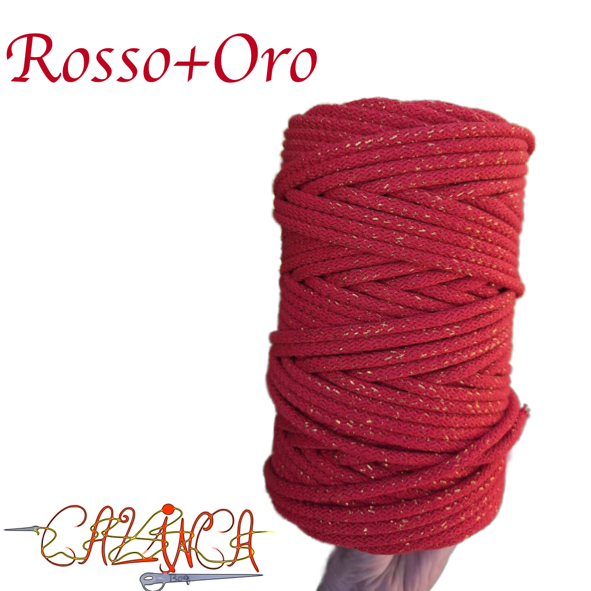Calinca™ Corda Lurex 6mm 50mt